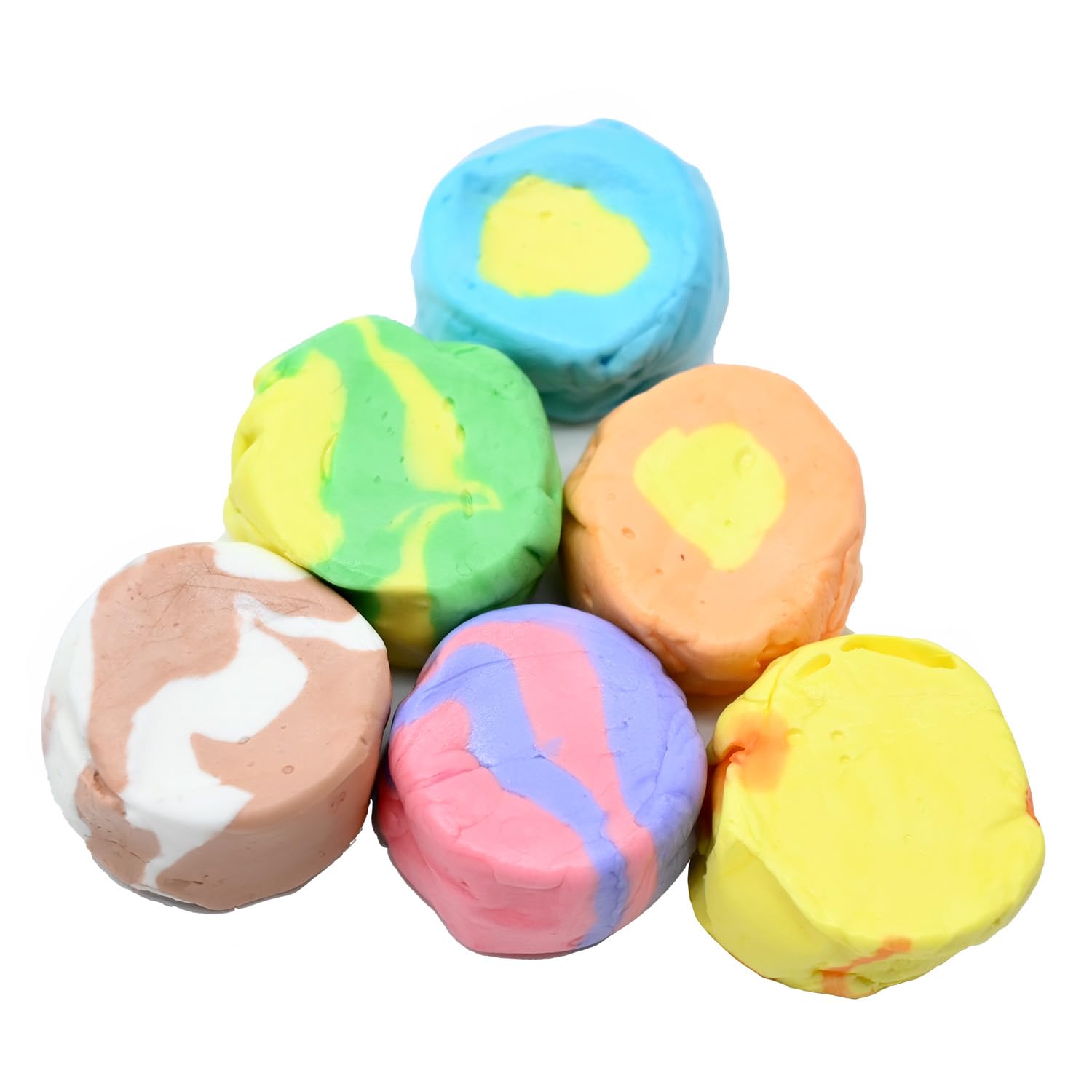 Taffy Delight Tropical Mix Salt Water Taffy 16oz Jar