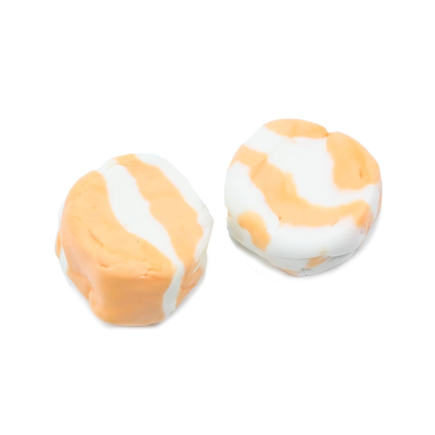 Taffy Delight Peaches n Cream Flavored Salt Water Taffy 16oz Jar