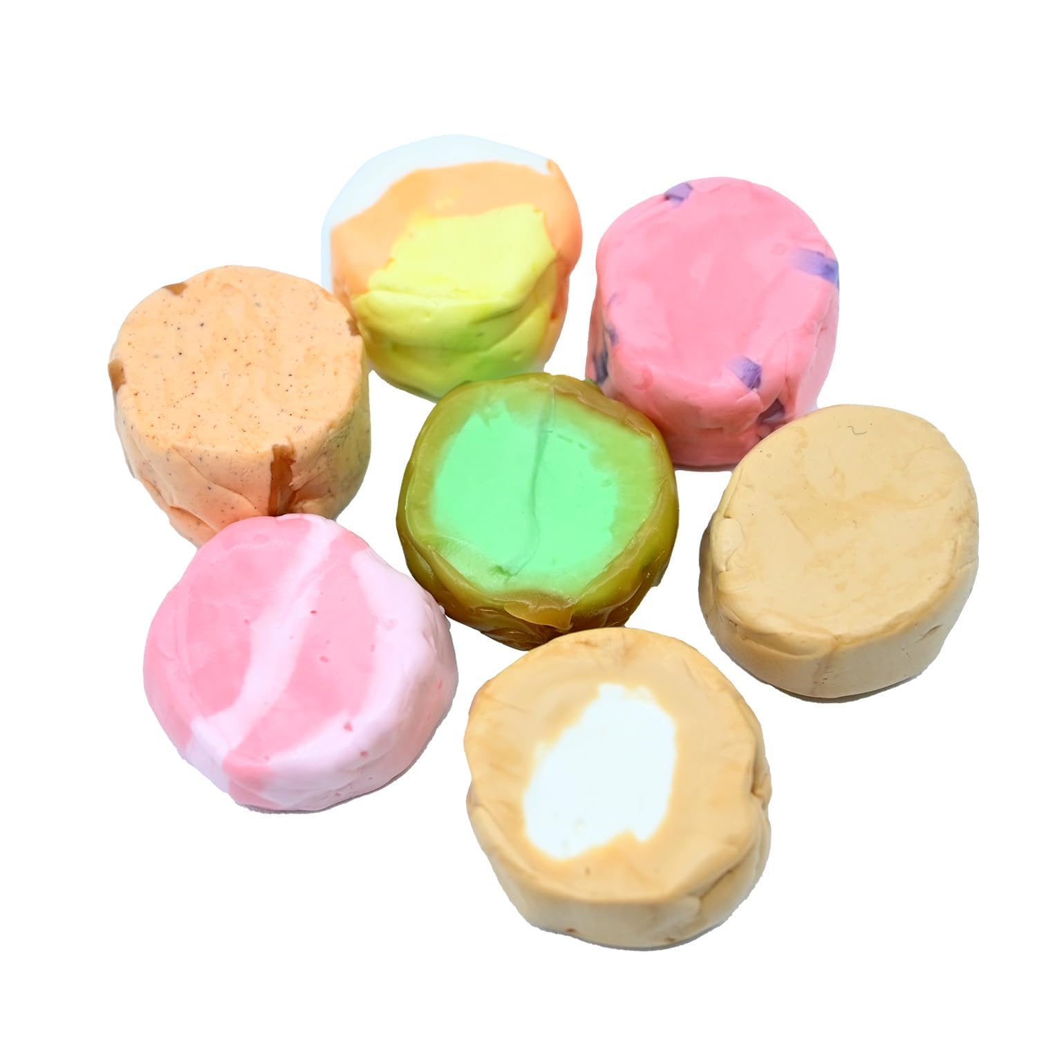 Taffy Delight Harvest Mix Salt Water Taffy 16oz Jar