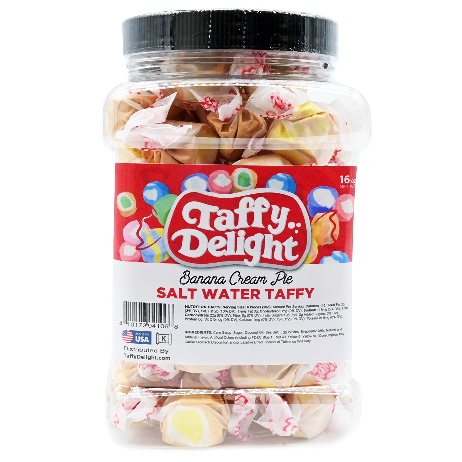 Taffy Delight Banana Cream Pie Salt Water Taffy