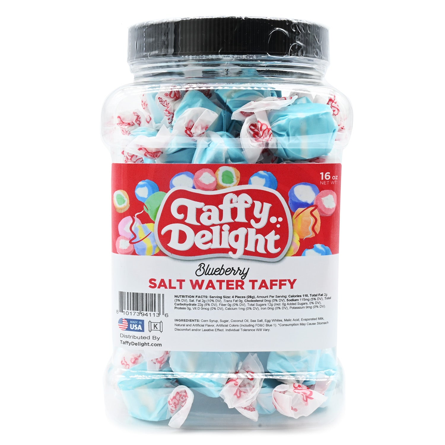 Taffy Delight Blueberry Salt Water Taffy