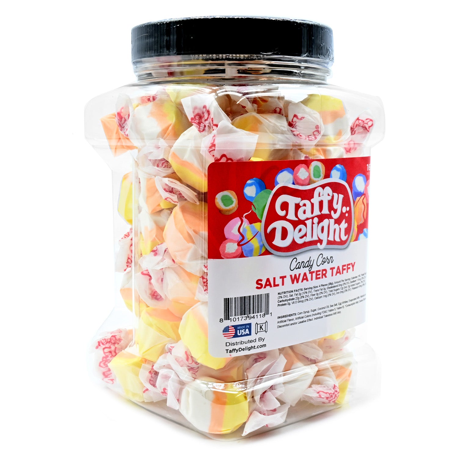 Taffy Delight Candy Corn Salt Water Taffy