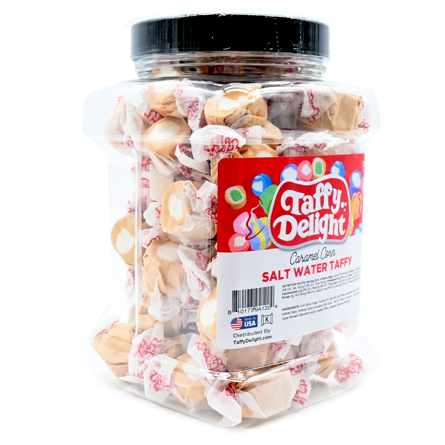 Taffy Delight Caramel Corn Salt Water Taffy