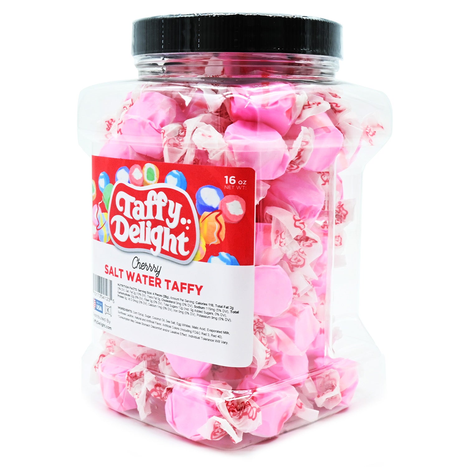 Taffy Delight Cherry Salt Water Taffy