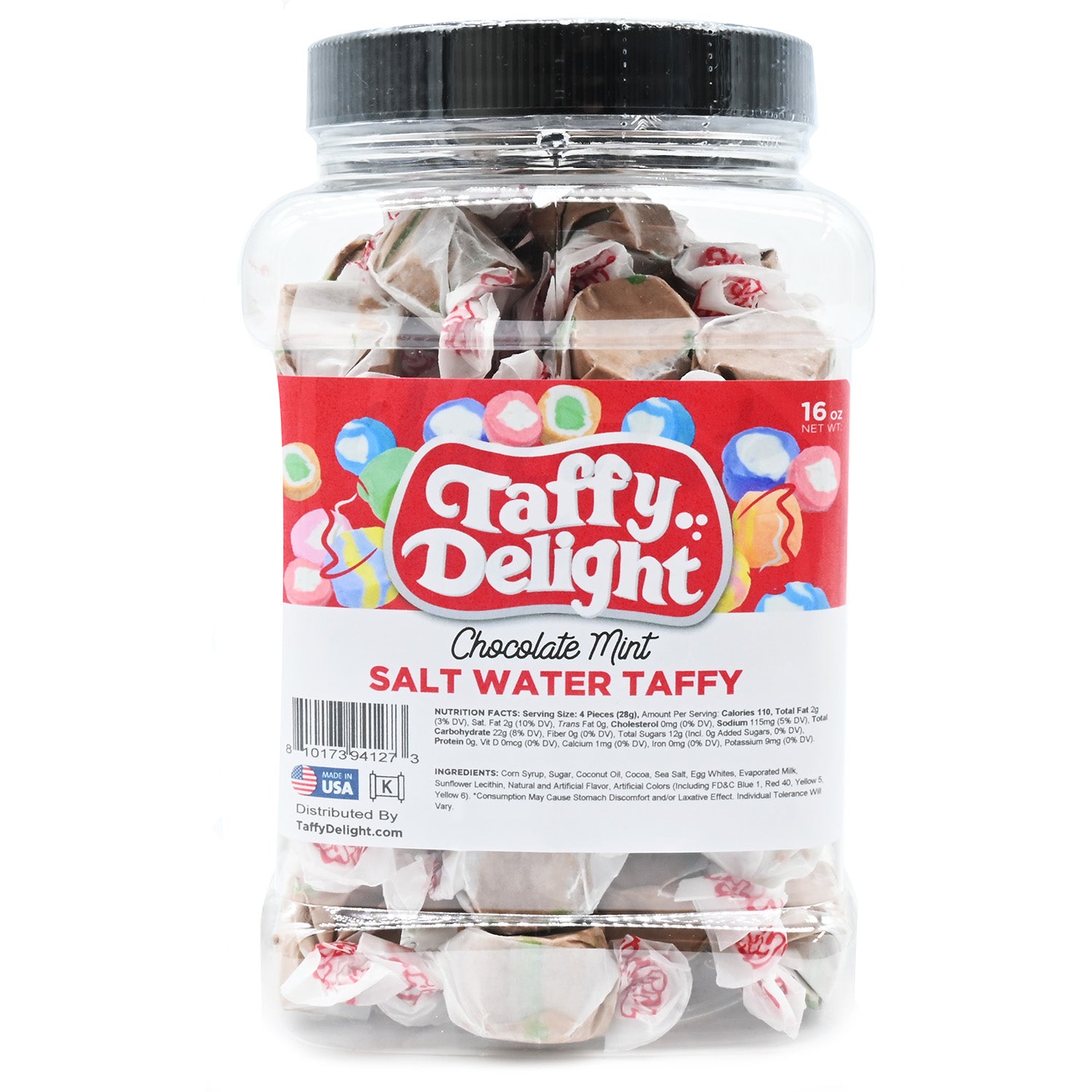 Taffy Delight Chocolate Mint Salt Water Taffy