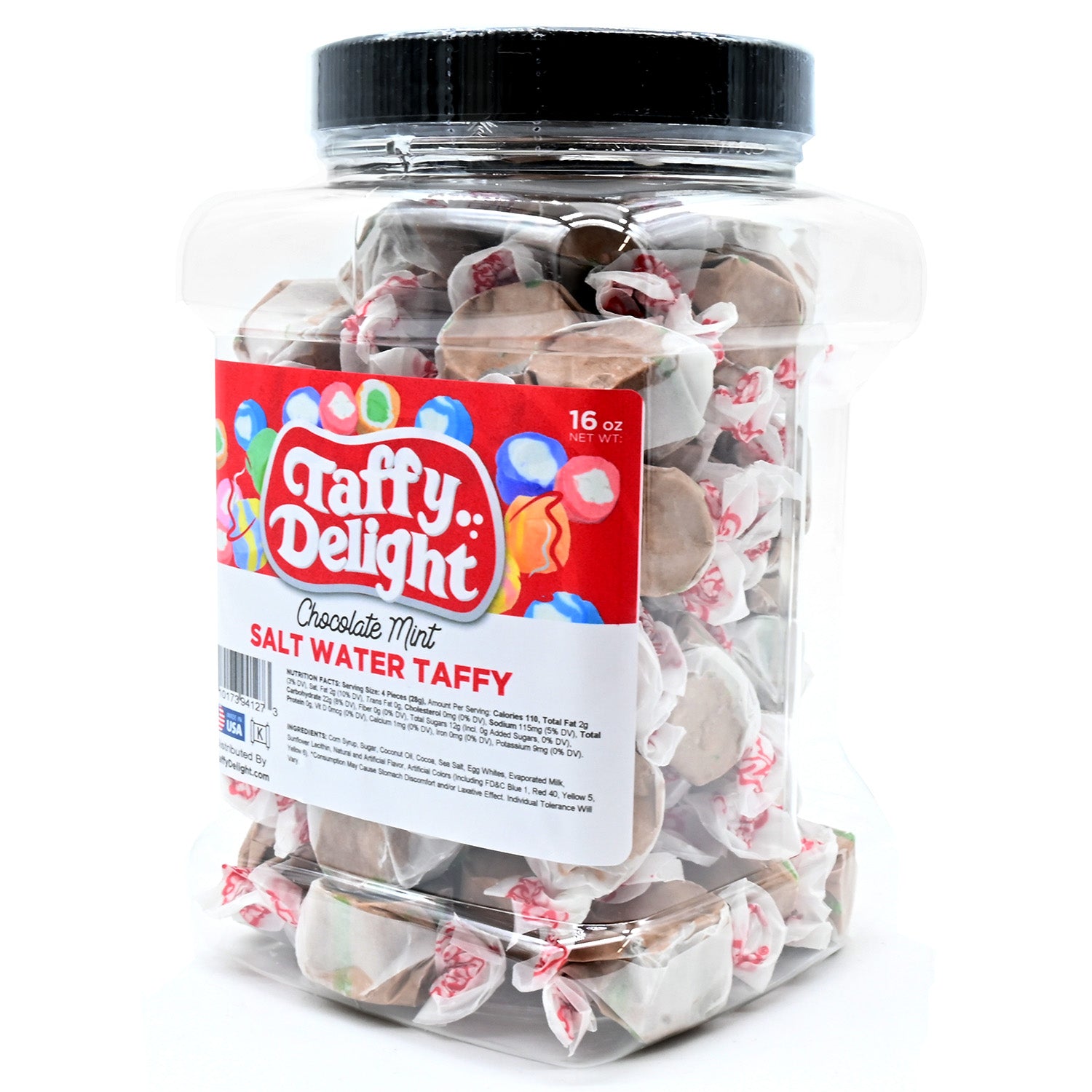 Taffy Delight Chocolate Mint Salt Water Taffy