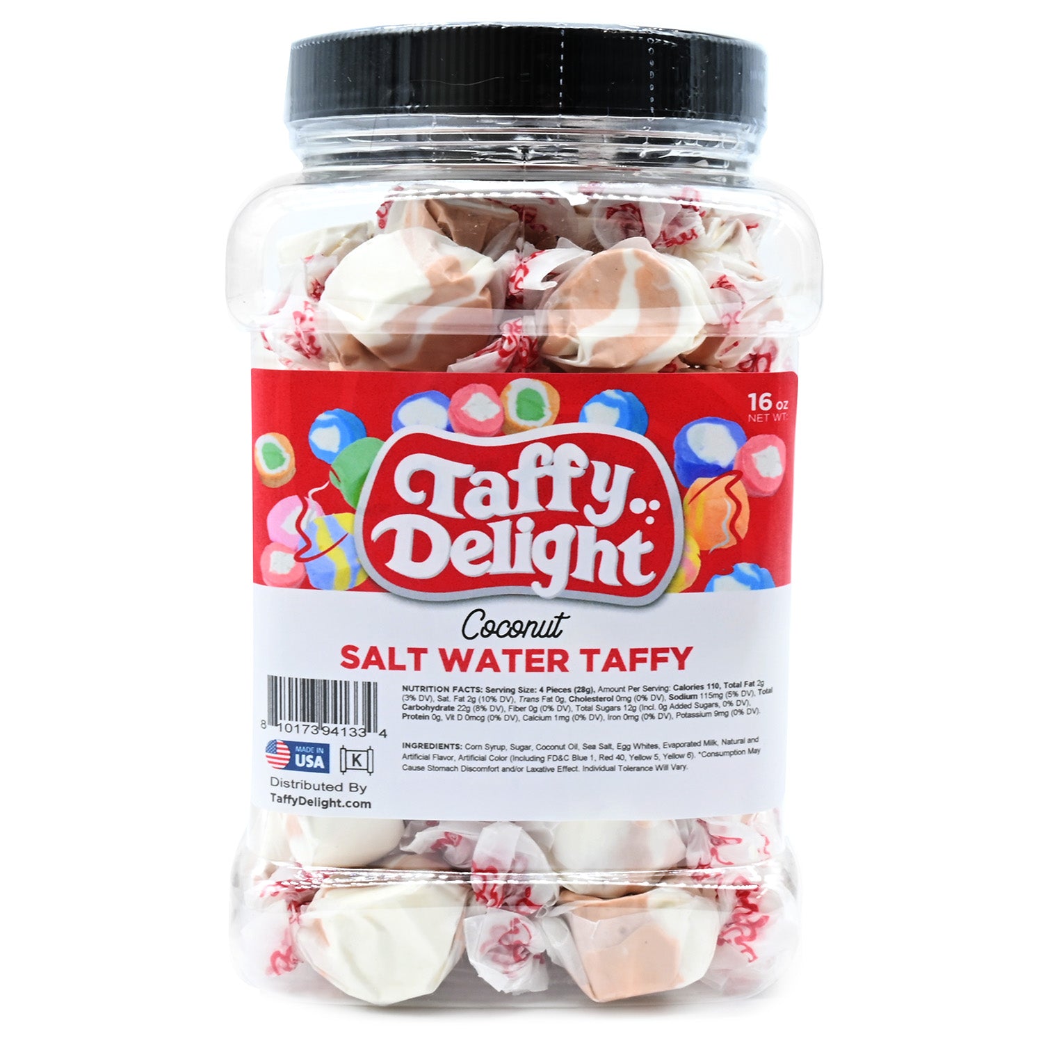 Taffy Delight Coconut Salt Water Taffy