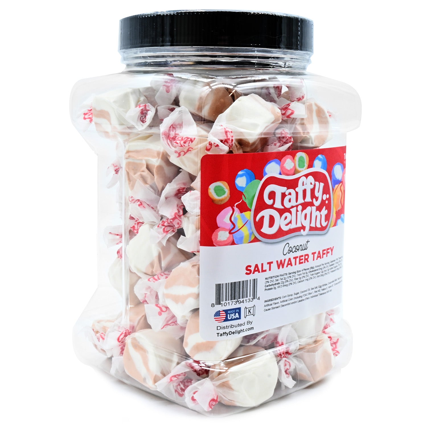 Taffy Delight Coconut Salt Water Taffy