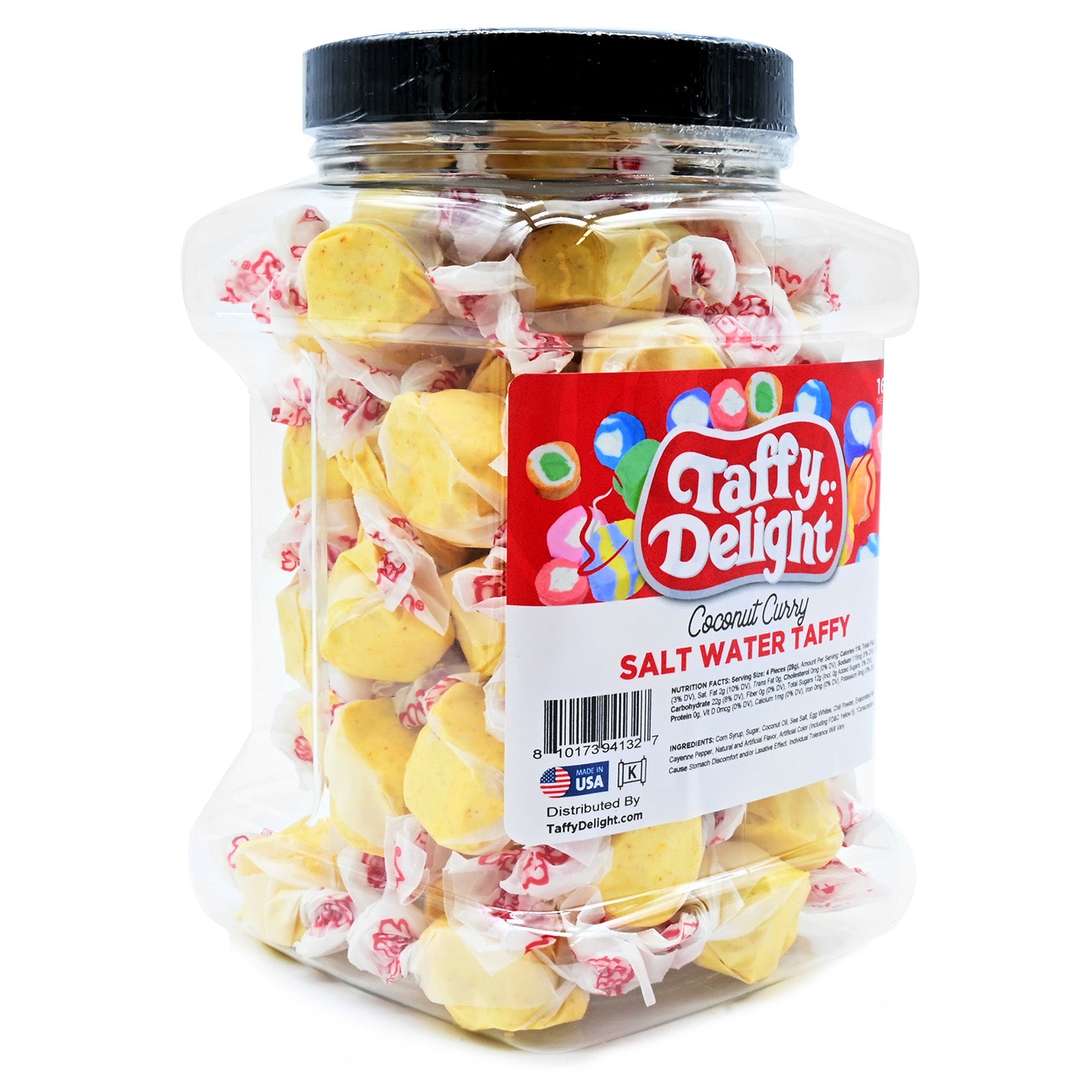 Taffy Delight Coconut Curry Salt Water Taffy