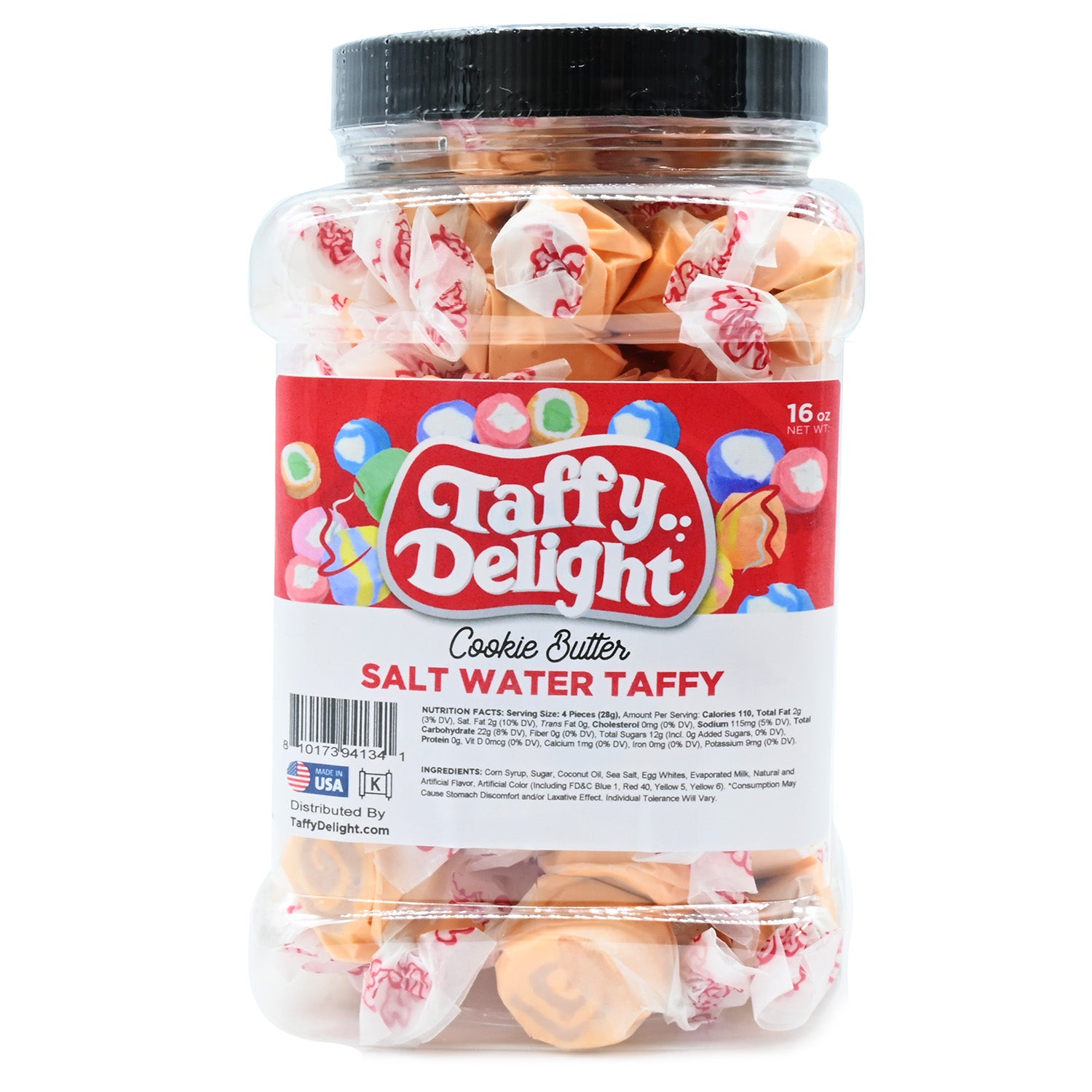 Taffy Delight Cookie Butter Salt Water Taffy