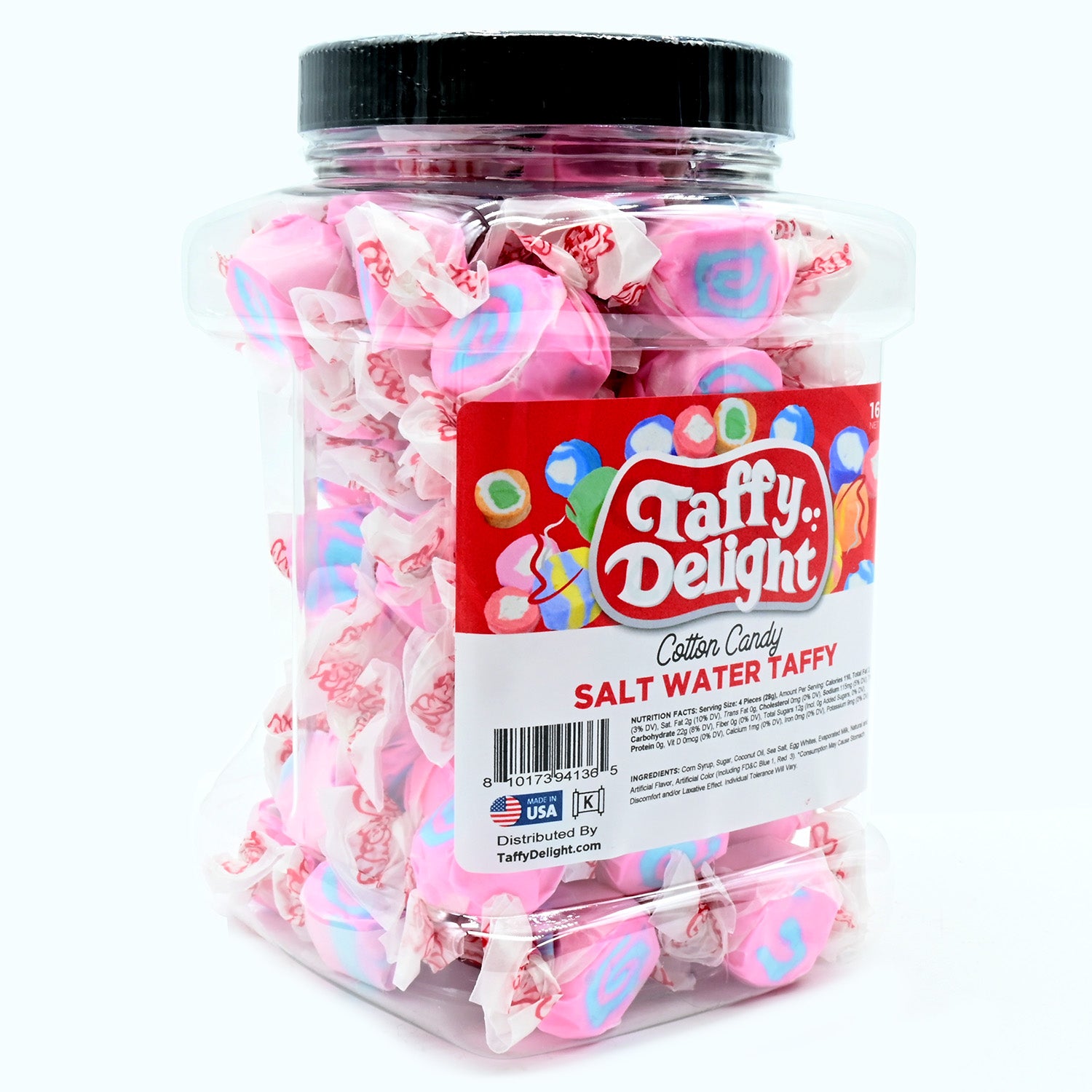 Taffy Delight Cotton Candy Salt Water Taffy