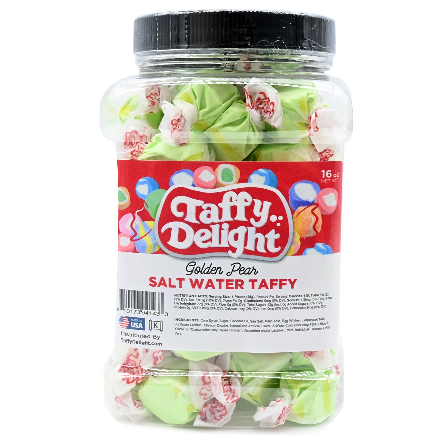 Taffy Delight Golden Pear Salt Water Taffy