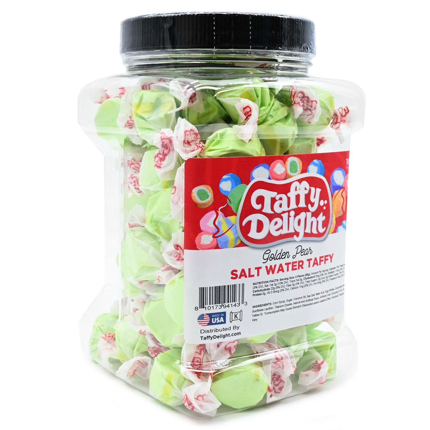 Taffy Delight Golden Pear Salt Water Taffy