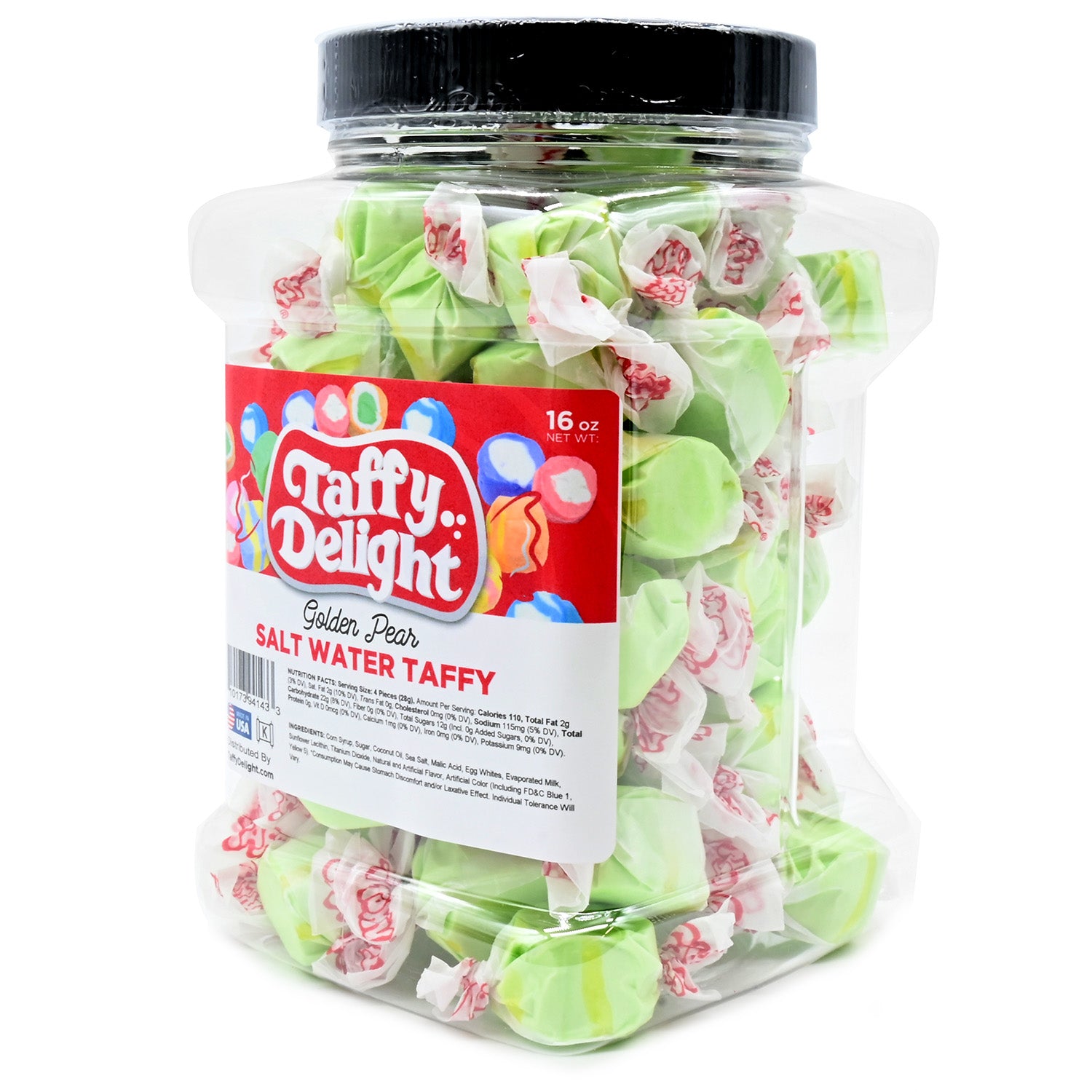 Taffy Delight Golden Pear Salt Water Taffy