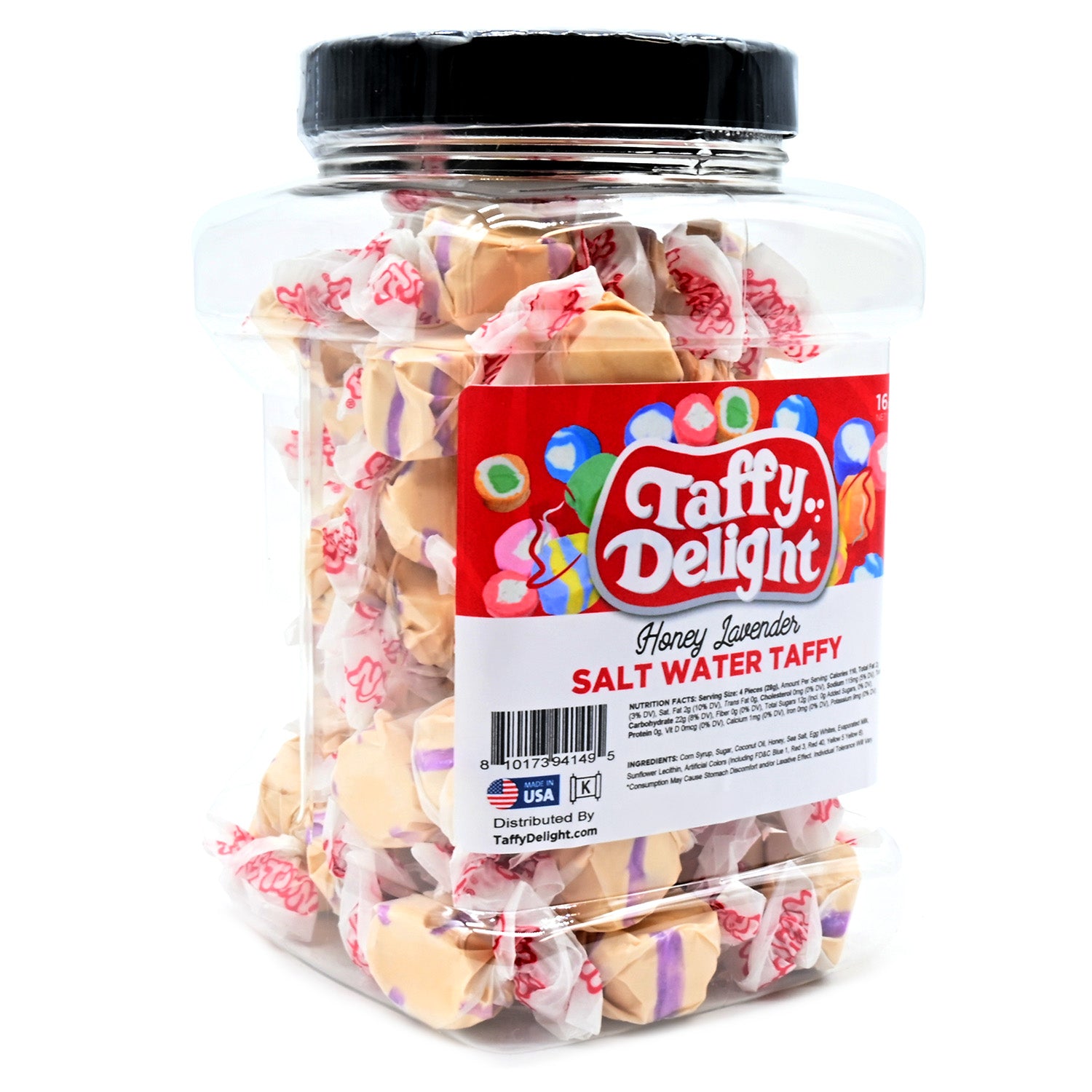 Taffy Delight Honey Lavender Salt Water Taffy