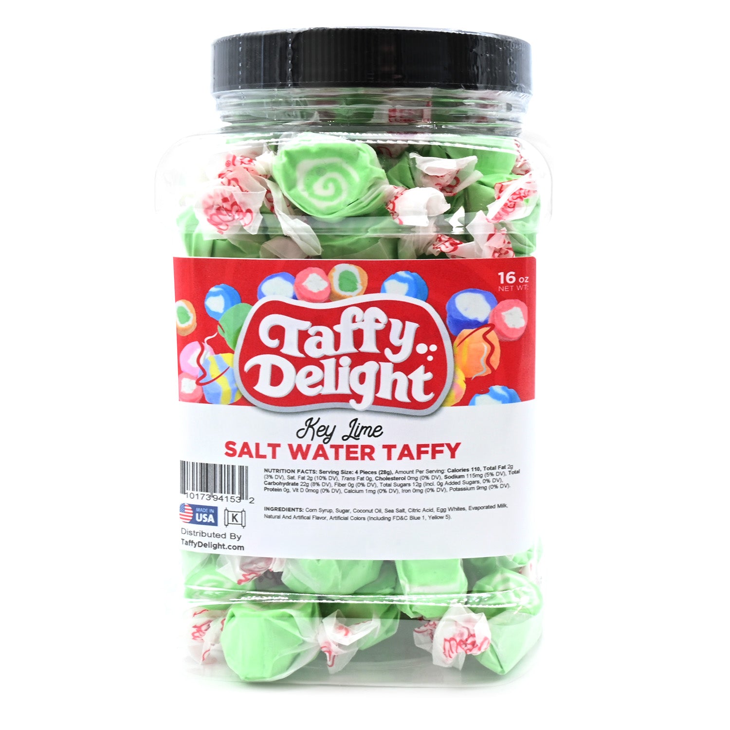 Taffy Delight Key Lime Salt Water Taffy