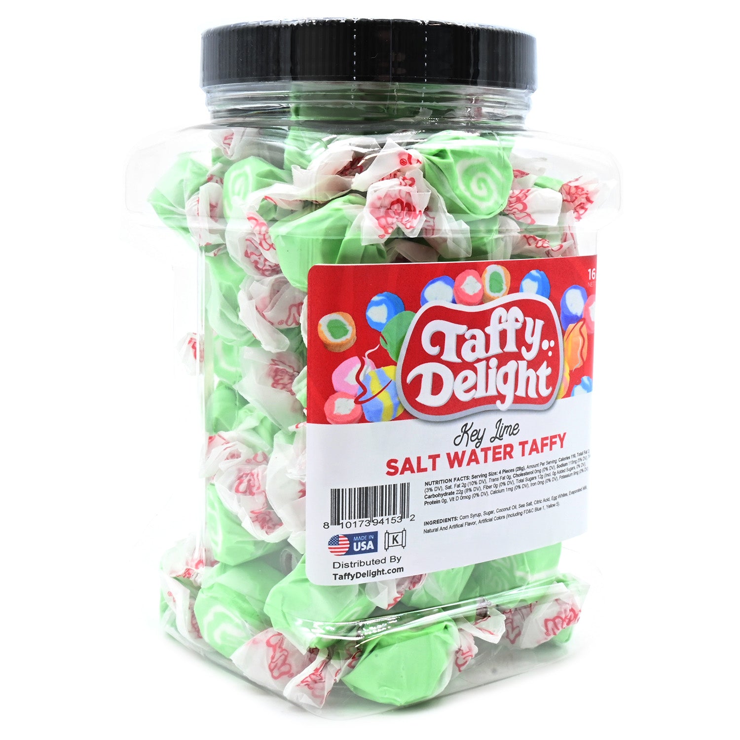 Taffy Delight Key Lime Salt Water Taffy