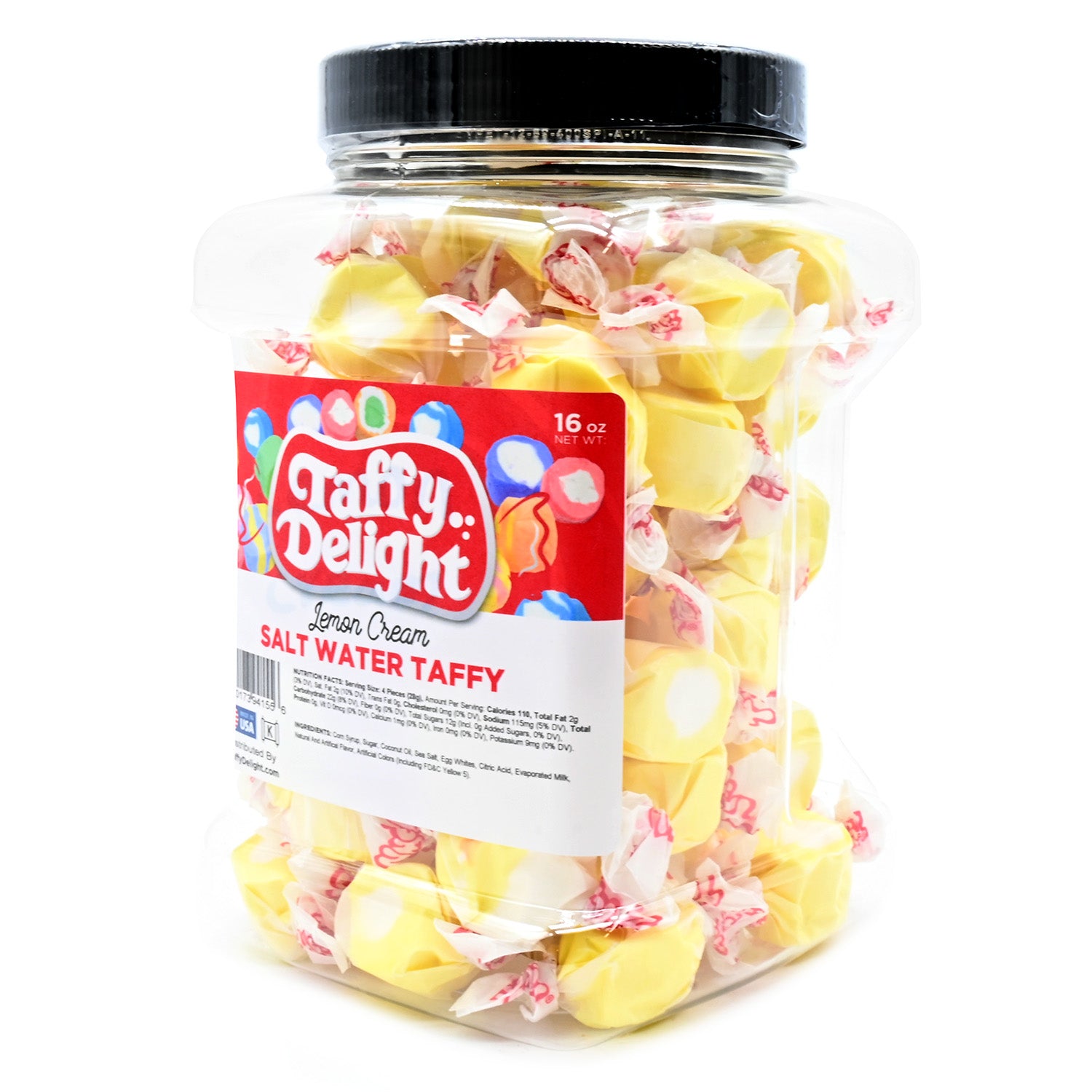 Taffy Delight Lemon Cream Salt Water Taffy