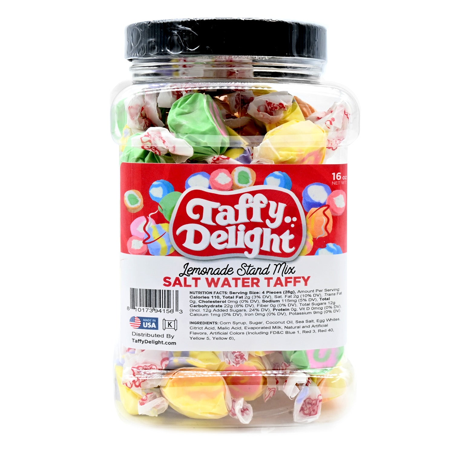 Taffy Delight Lemonade Stand Mix Salt Water Taffy