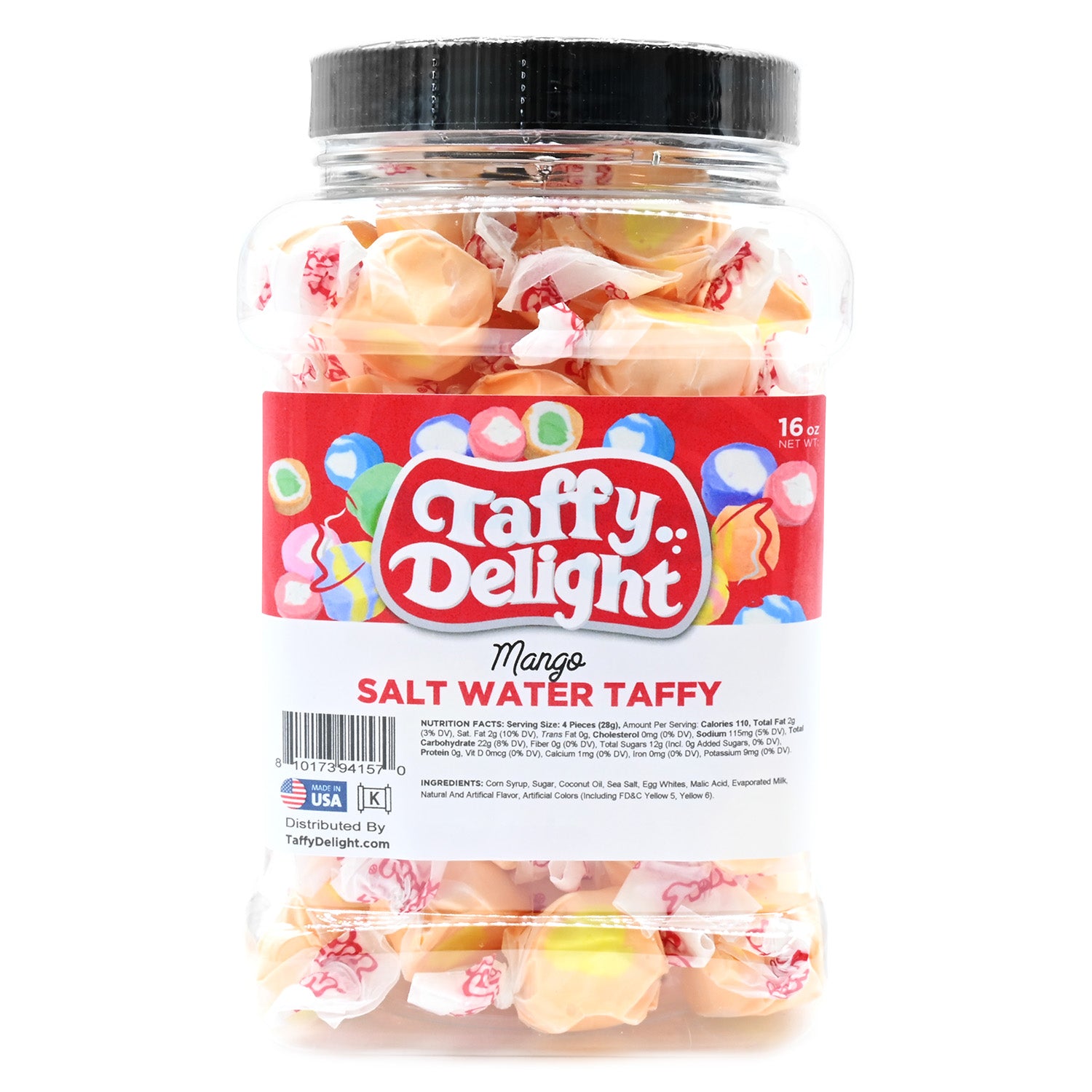 Taffy Delight Mango Salt Water Taffy