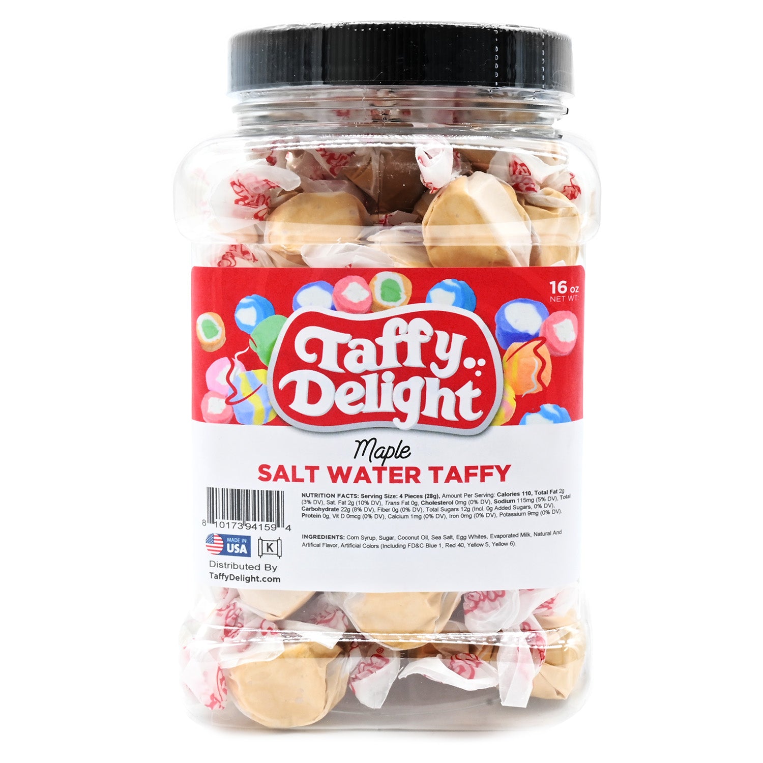 Taffy Delight Maple Salt Water Taffy