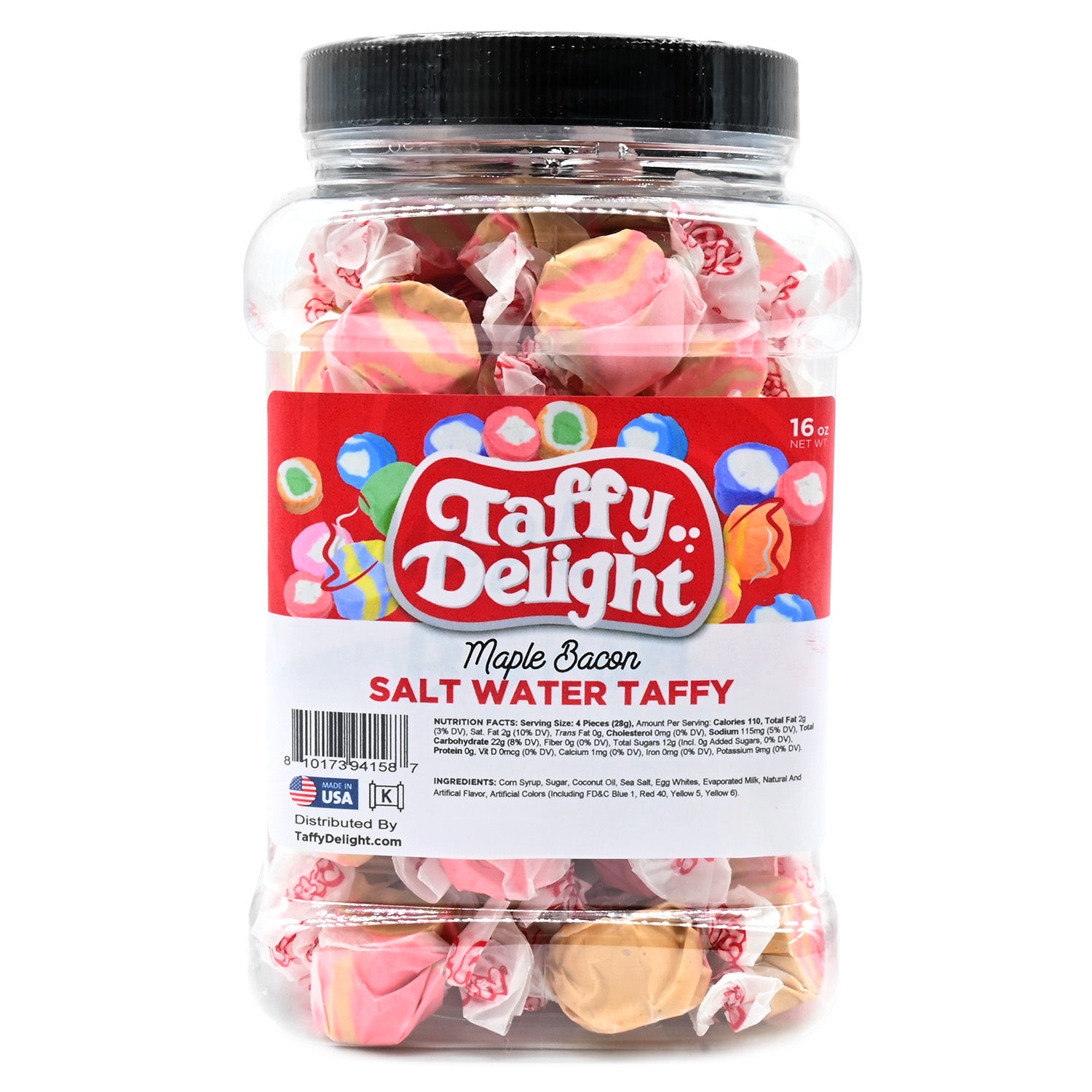 Taffy Delight Maple Bacon Salt Water Taffy