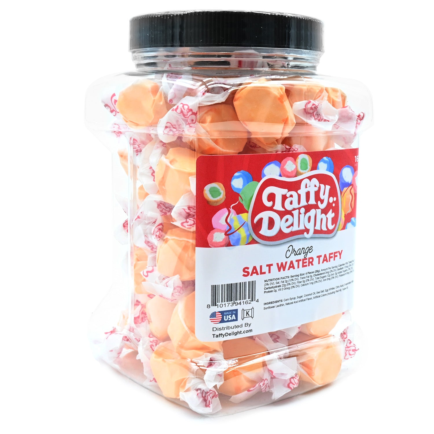 Taffy Delight Orange Salt Water Taffy