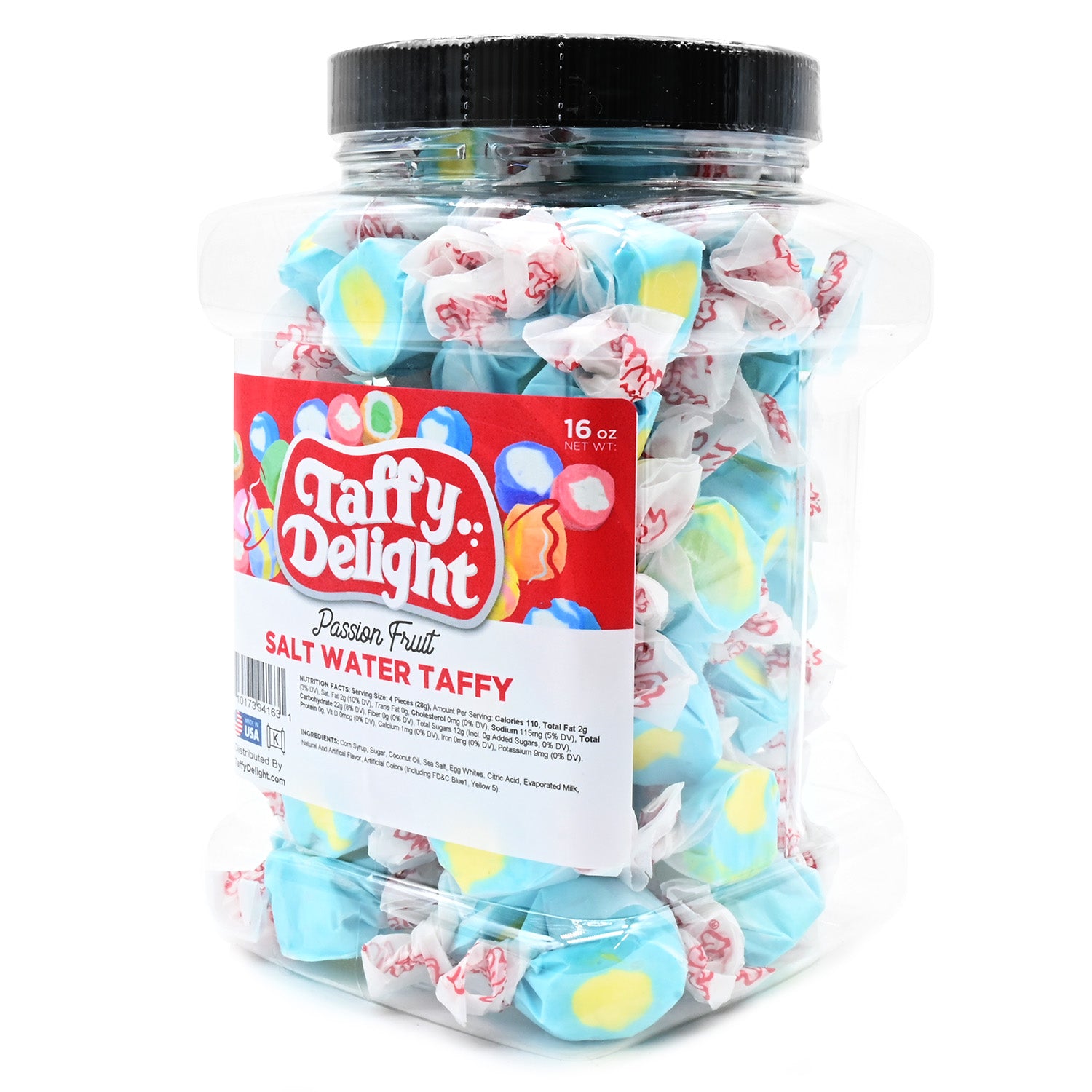 Taffy Delight Passion Fruit Salt Water Taffy