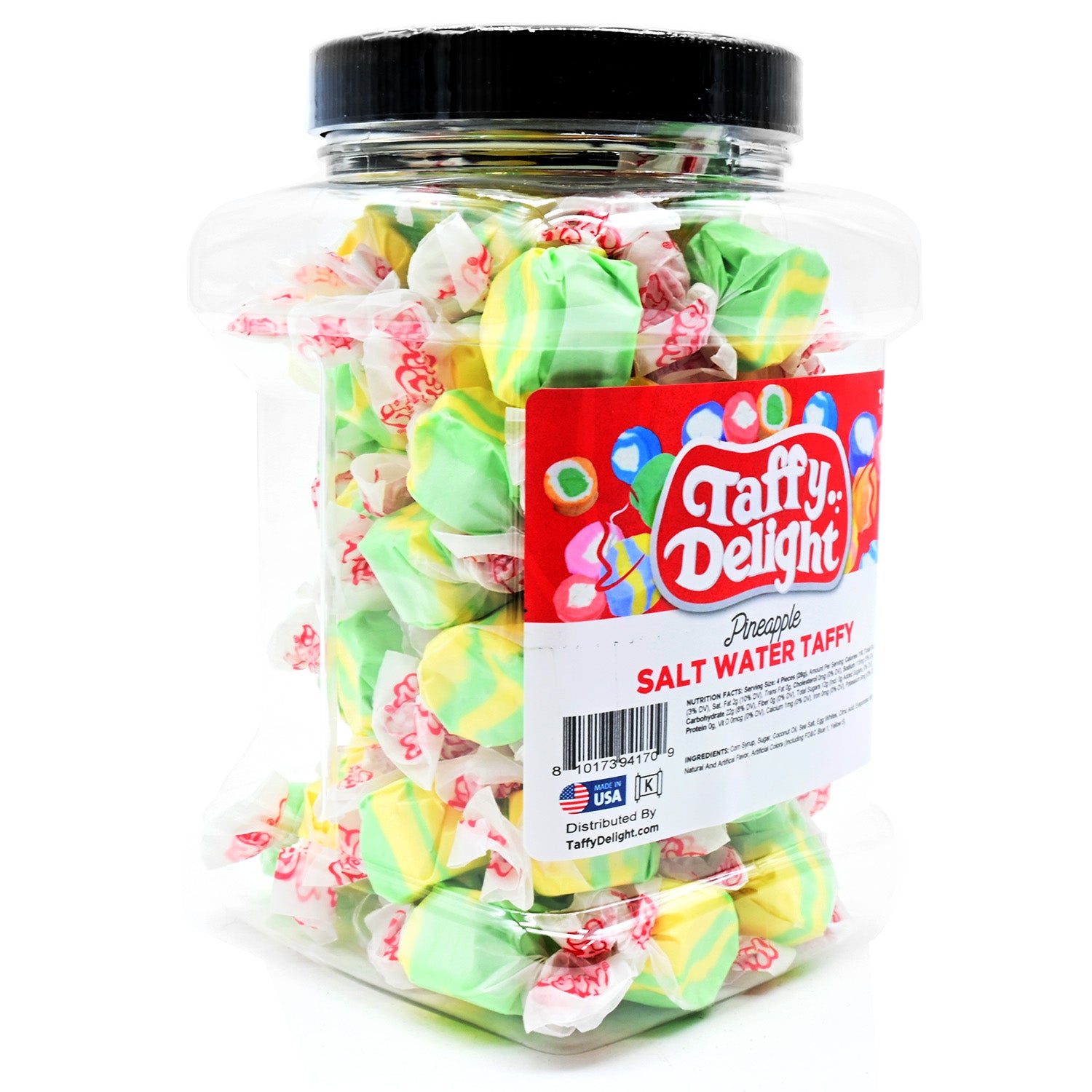 Taffy Delight Pineapple Salt Water Taffy