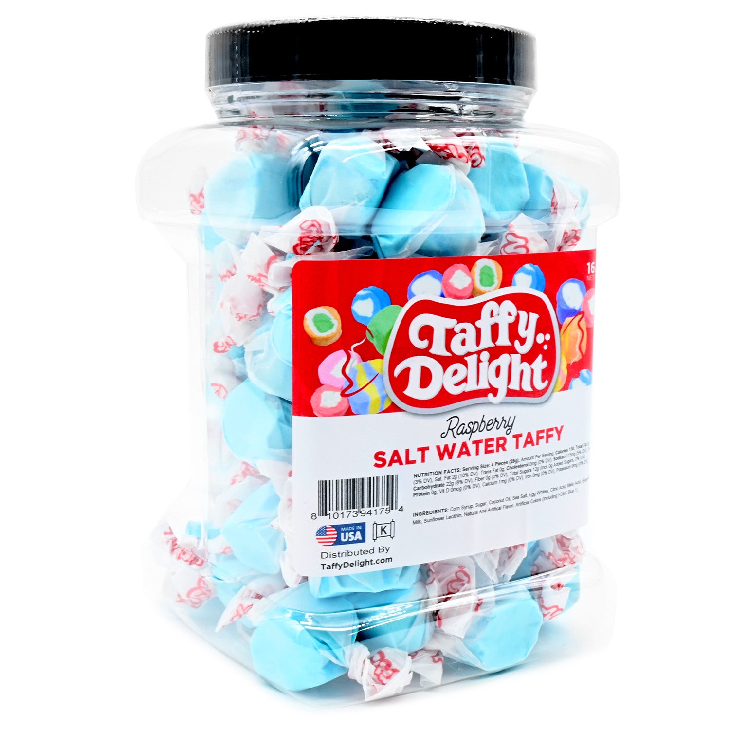 Taffy Delight Raspberry Salt Water Taffy