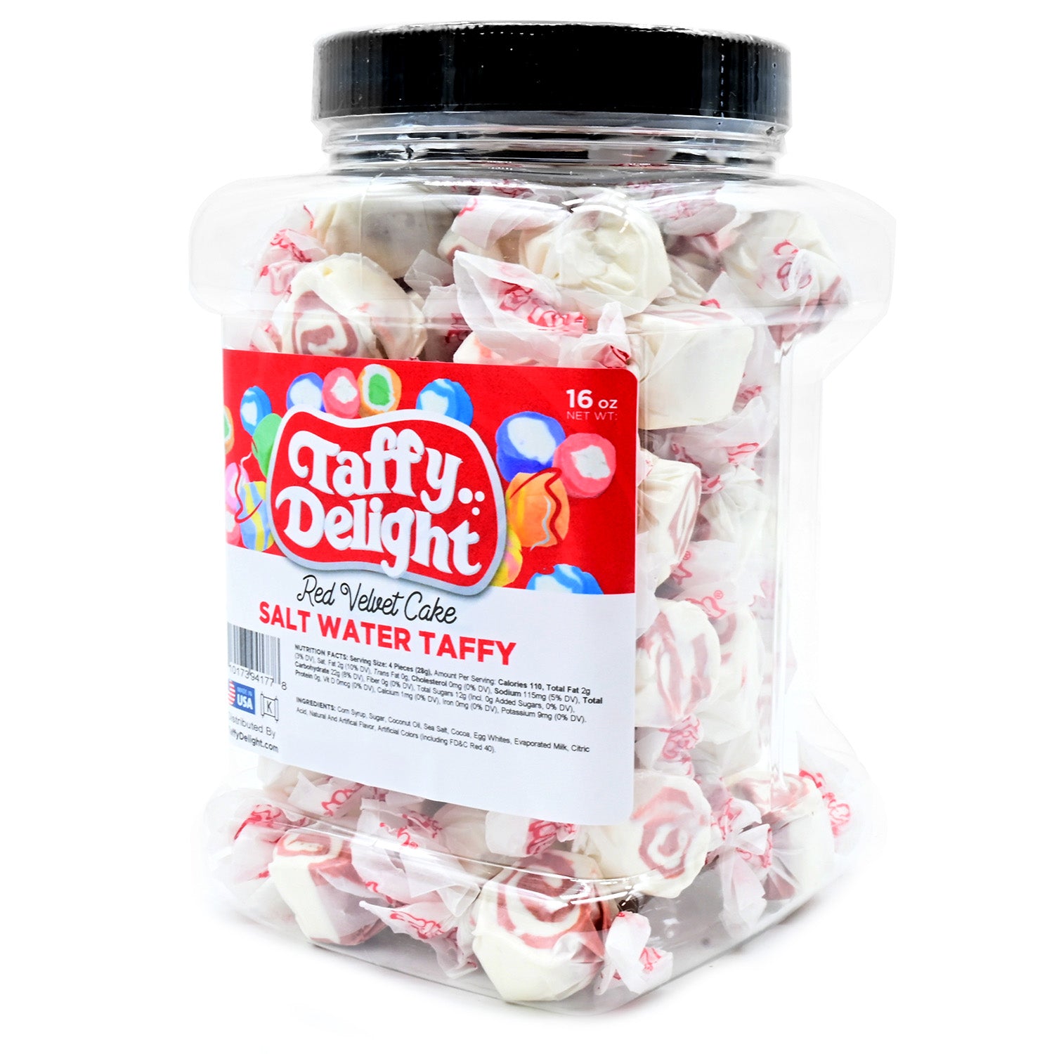 Taffy Delight Red Velvet Cake Salt Water Taffy