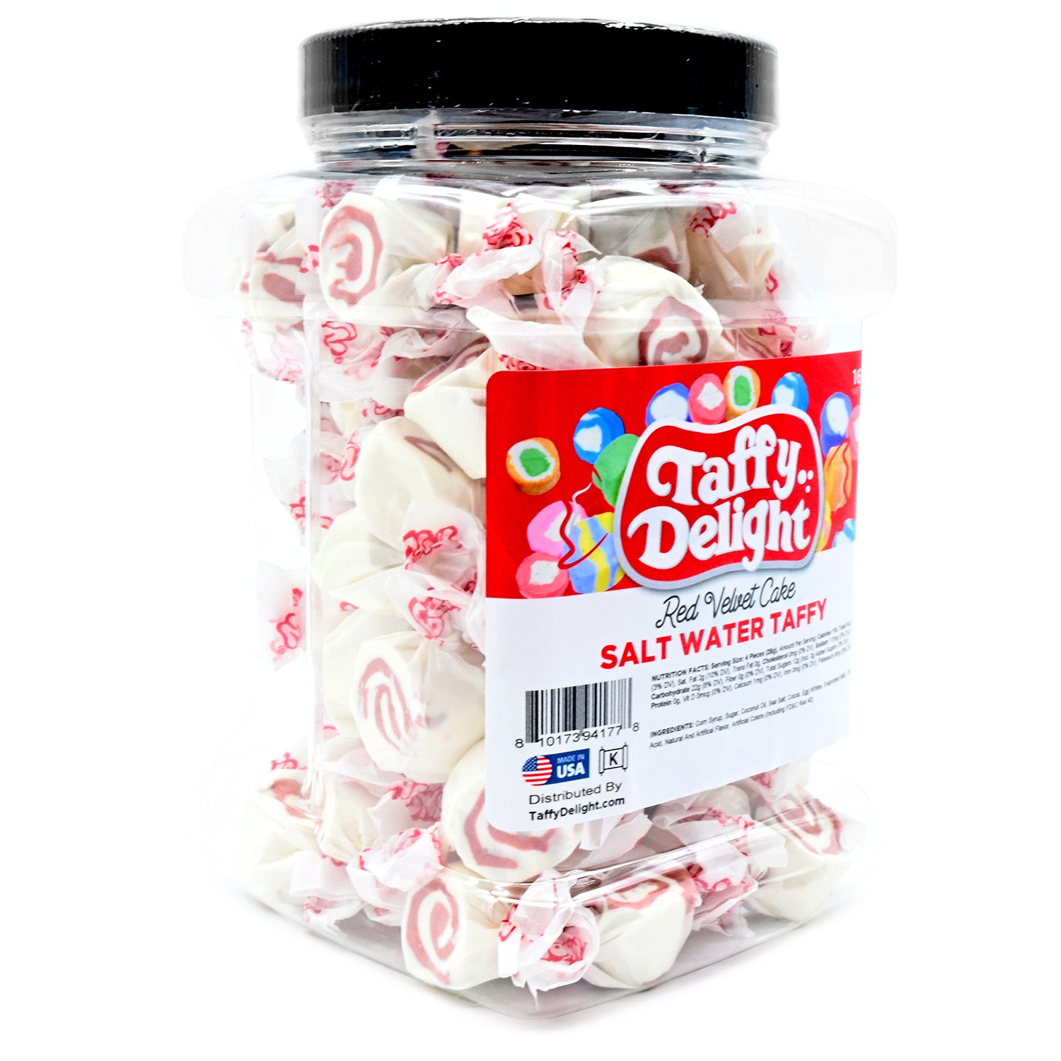 Taffy Delight Red Velvet Cake Salt Water Taffy