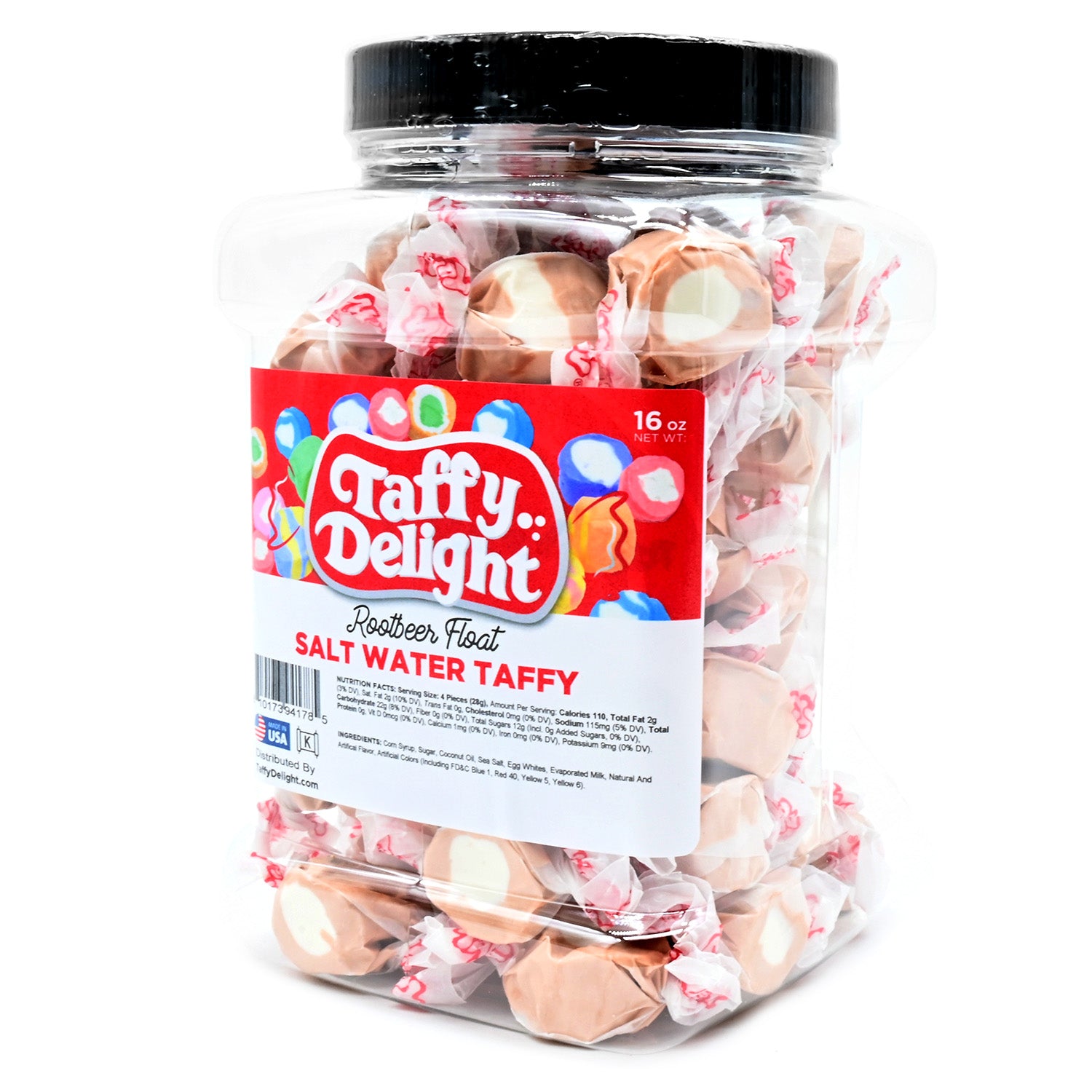 Taffy Delight Rootbeer Float Salt Water Taffy