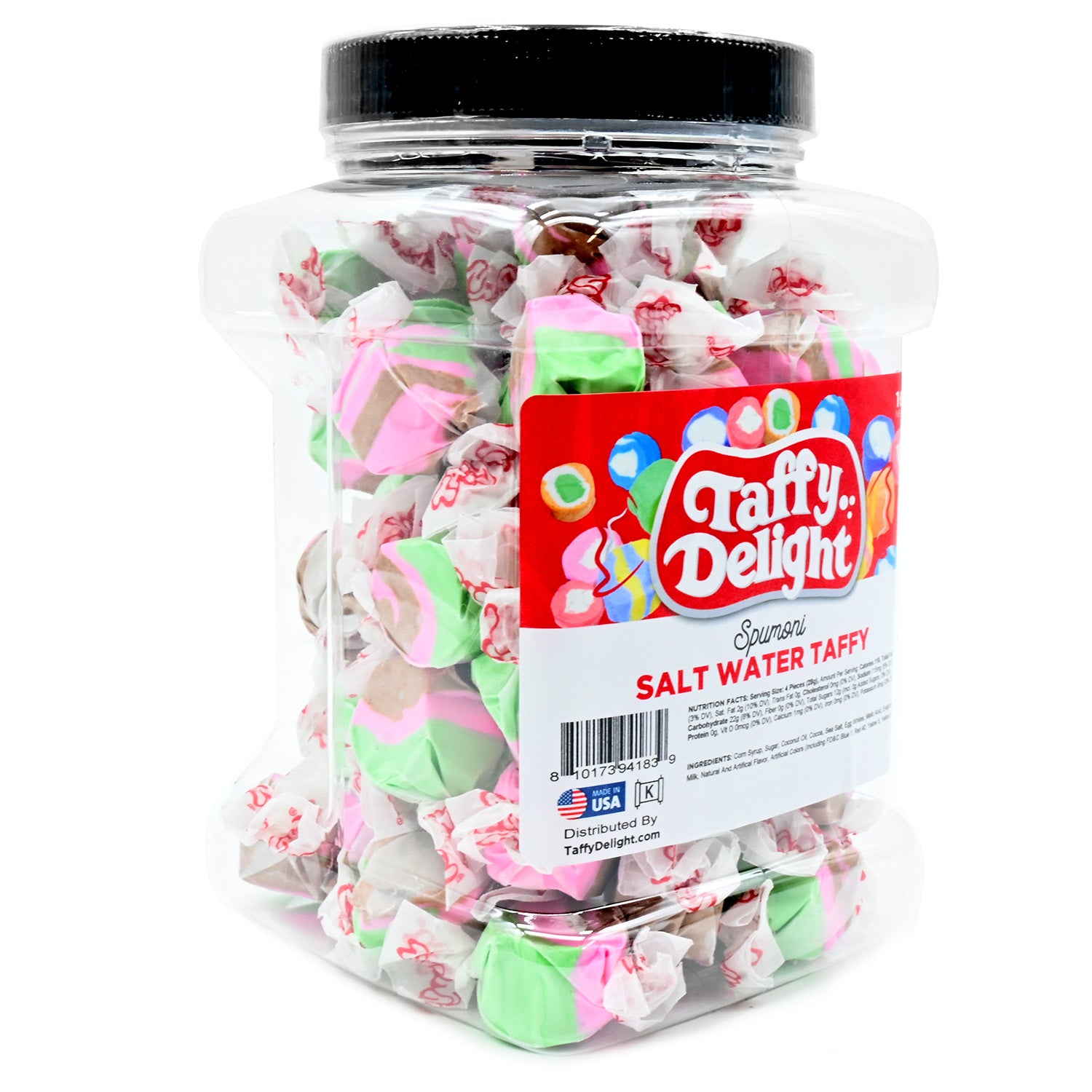 Taffy Delight Spumoni Salt Water Taffy