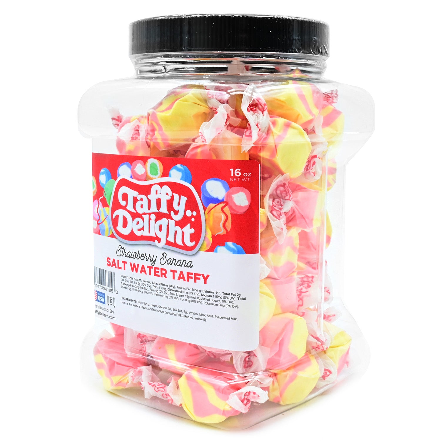 Taffy Delight Strawberry Banana Salt Water Taffy