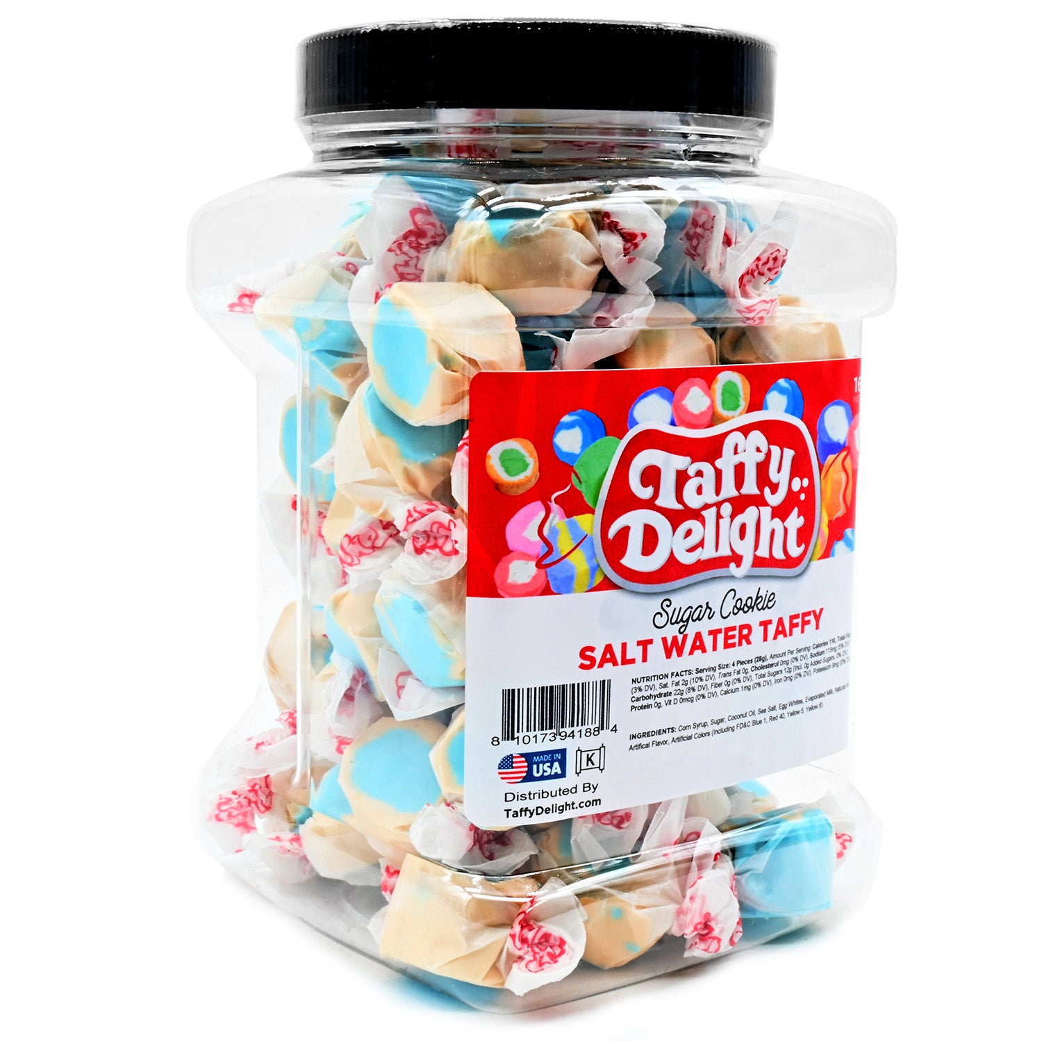 Taffy Delight Sugar Cookie Salt Water Taffy