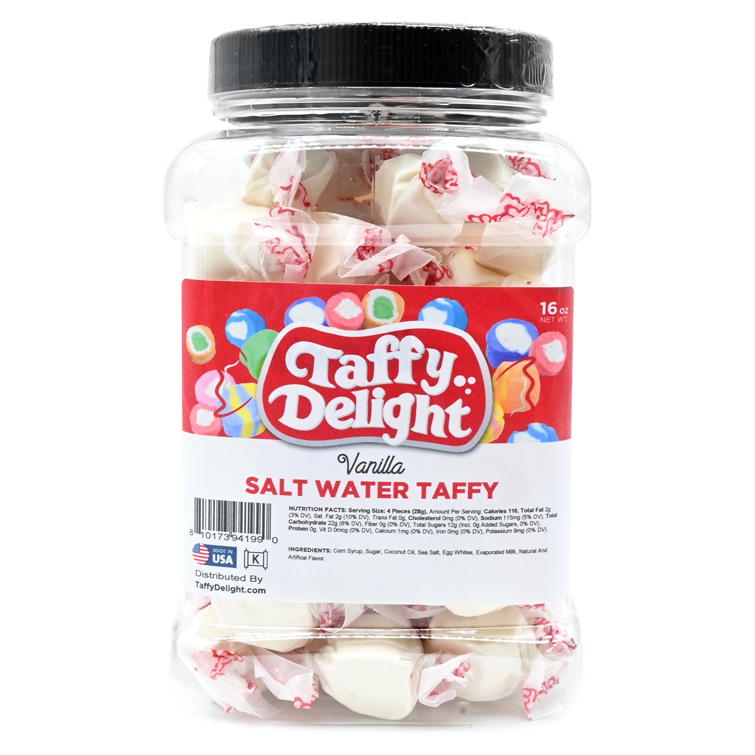 Taffy Delight Vanilla Salt Water Taffy