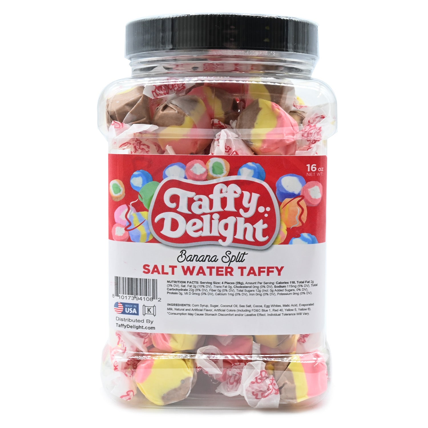 Taffy Delight Banana Split Salt Water Taffy